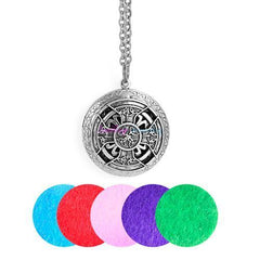 Vintage aroma therapy locket pendants