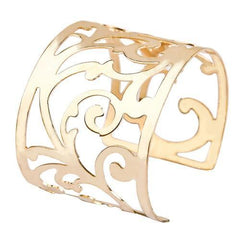 Golden ornamented cuff