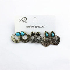 3-in-1 vintage earrings