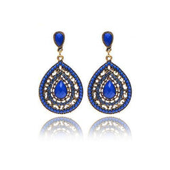 Colorful drop earrings