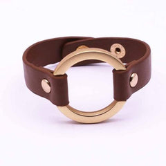 Fashionable mulit-pattern leather bracelets