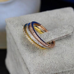 3-in-1 pavé ring set