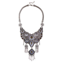 Olsen twins vintage tribal necklace