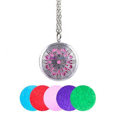 Vintage aroma therapy locket pendants