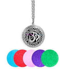 Vintage aroma therapy locket pendants